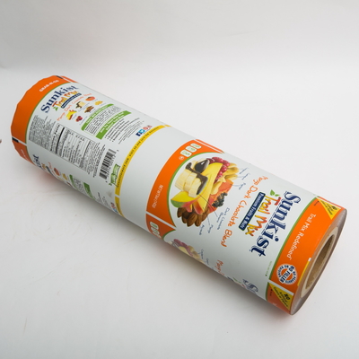 PET VMPET PE প্লাস্টিক প্যাকেজিং ফিল্ম 450mm খাদ্য মোড়ানো উচ্চ বাধা