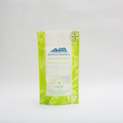 খাদ্য প্লাস্টিক পাউচ খাদ্য প্যাকেজিং জন্য 24OZ আনাহোলা গ্রানোলা কাস্টম প্লাস্টিক ব্যাগ