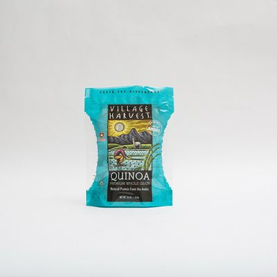 10oz PET12 Quinoa বীজ খাদ্য প্যাকেজিং ব্যাগ পরিষ্কার উইন্ডো গ্র্যাভার প্রিন্টিং সহ